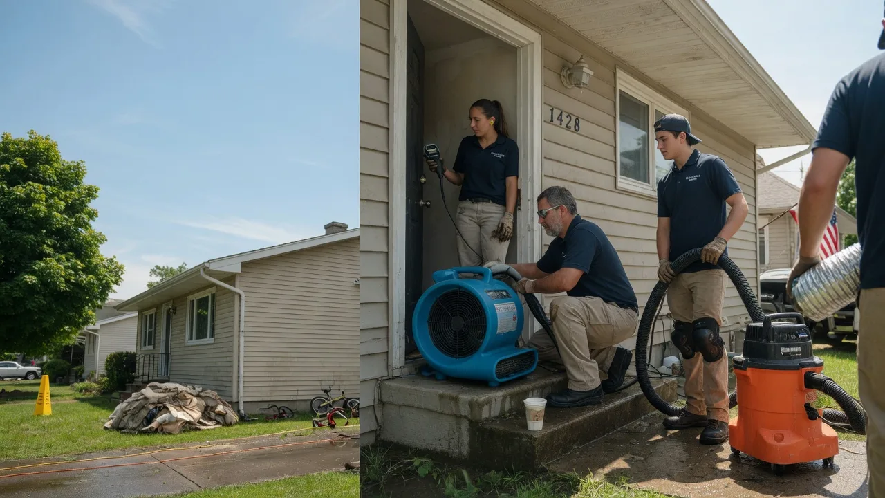 Water Damage Restoration in Cawood, KY near me
